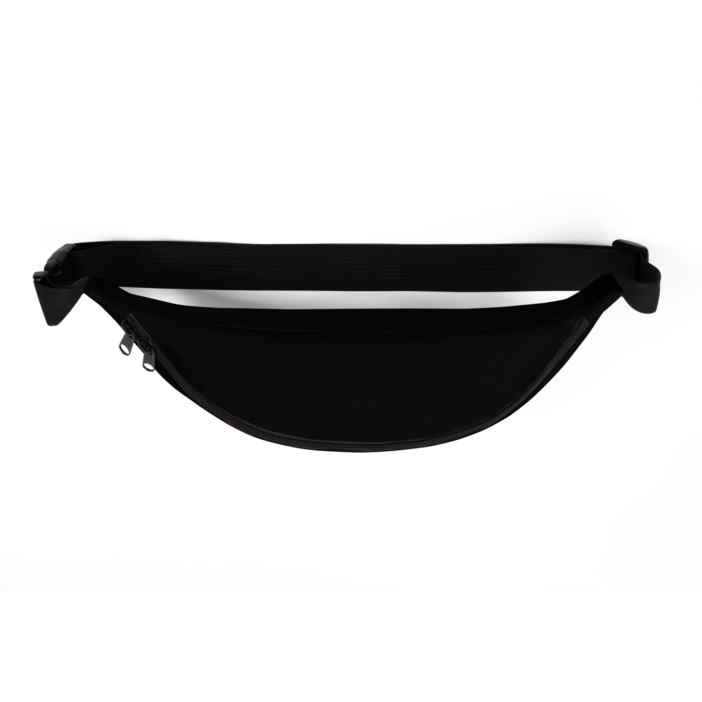 Faded (Purple Logo) “Live In The Moment” Black Fanny Pack