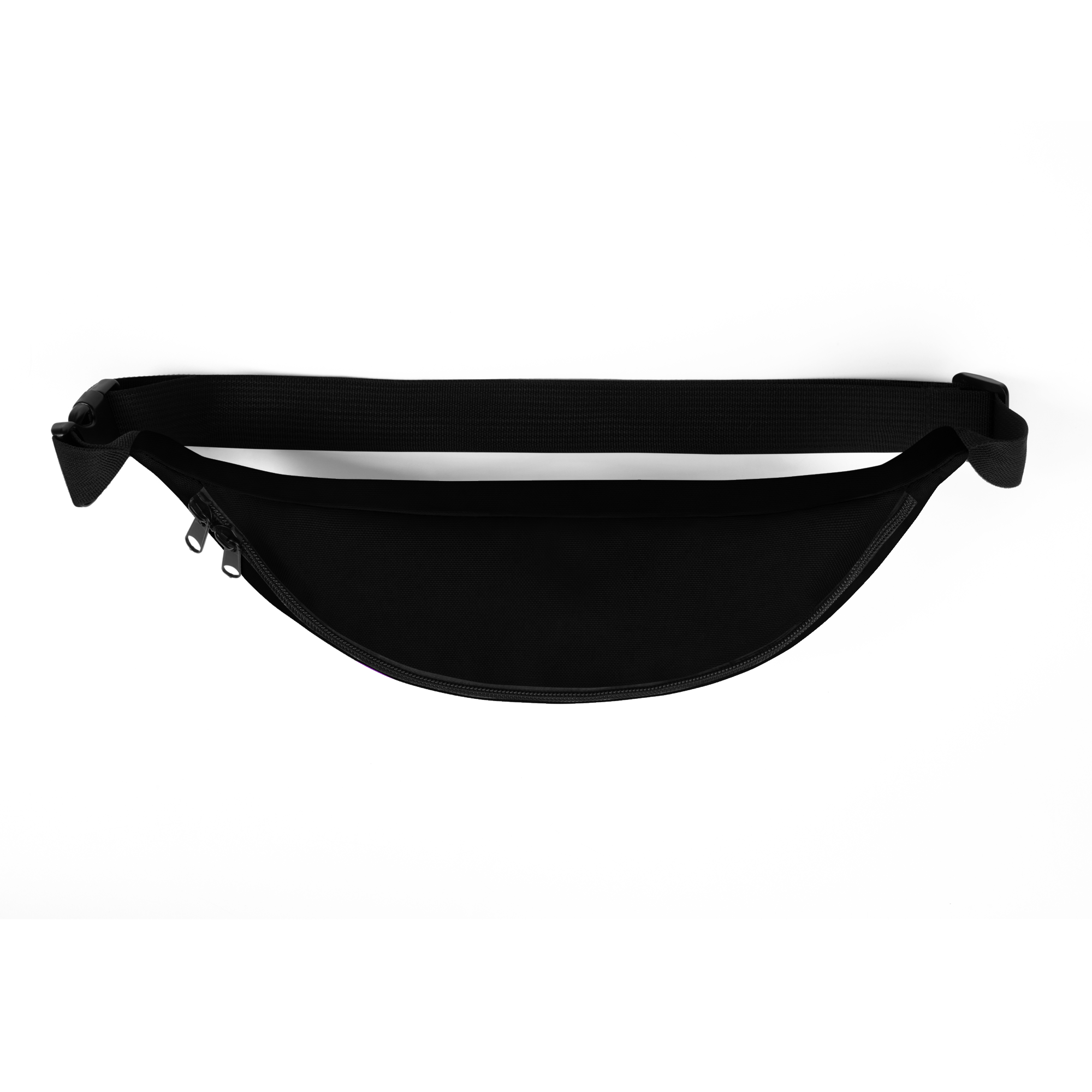 Faded (Purple Logo) “Live In The Moment” Black Fanny Pack