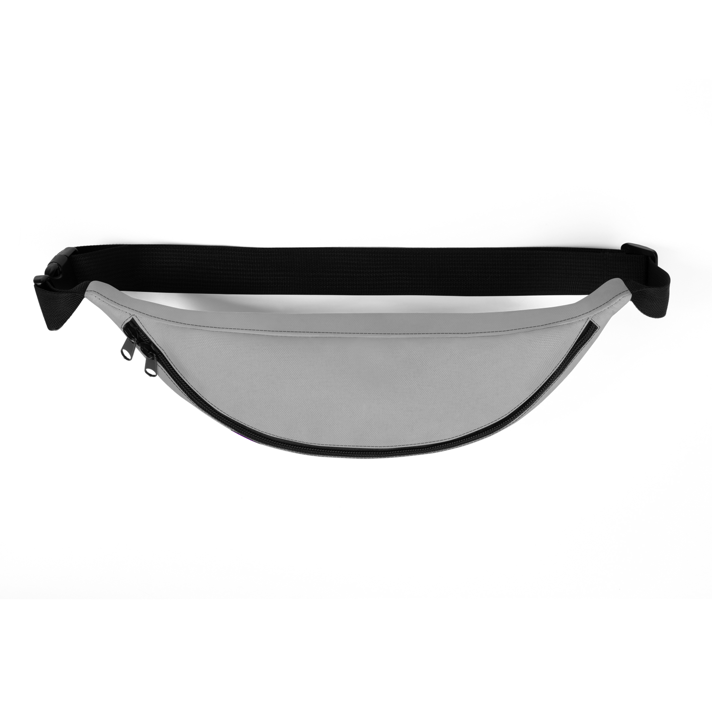 Faded (Purple Logo) “Live In The Moment” Grey Fanny Pack