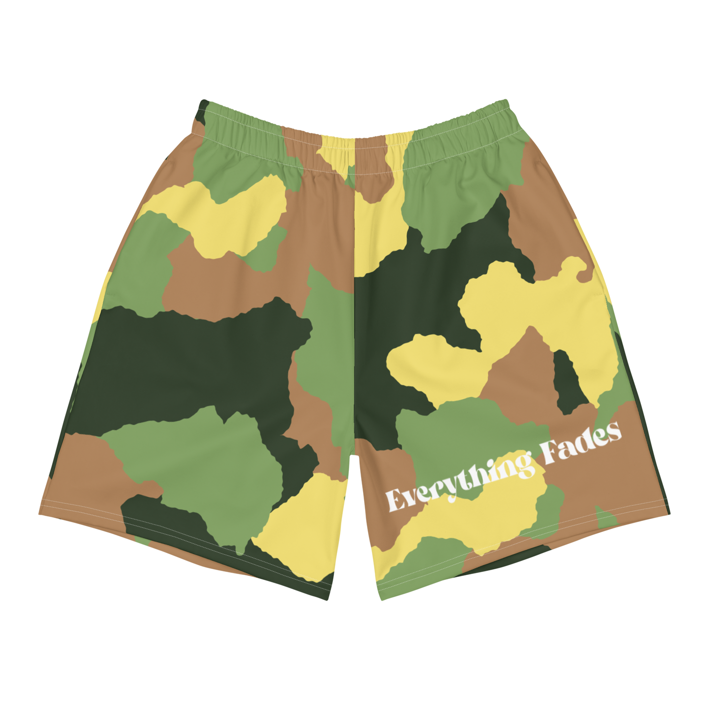 Unisex "Everything Fades" Athletic Shorts (Camo)