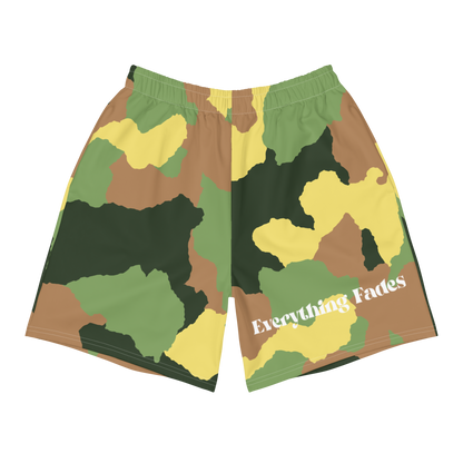 Unisex "Everything Fades" Athletic Shorts (Camo)