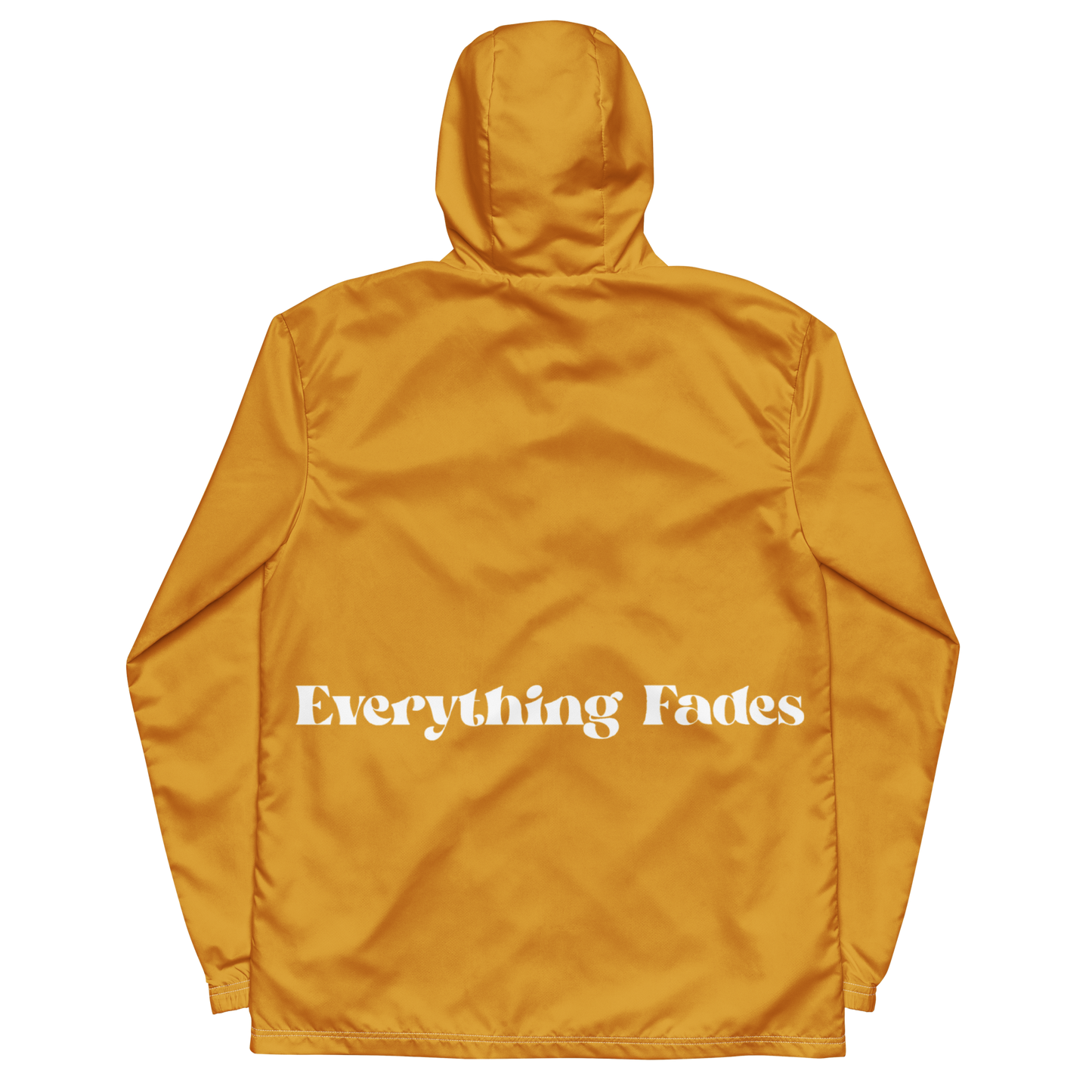 Unisex "Everything Fades" Windbreaker (Buttercup)