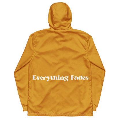 Unisex "Everything Fades" Windbreaker (Buttercup)