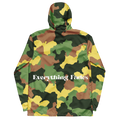 Unisex "Everything Fades" Windbreaker (Camo) - Faded Fabrics