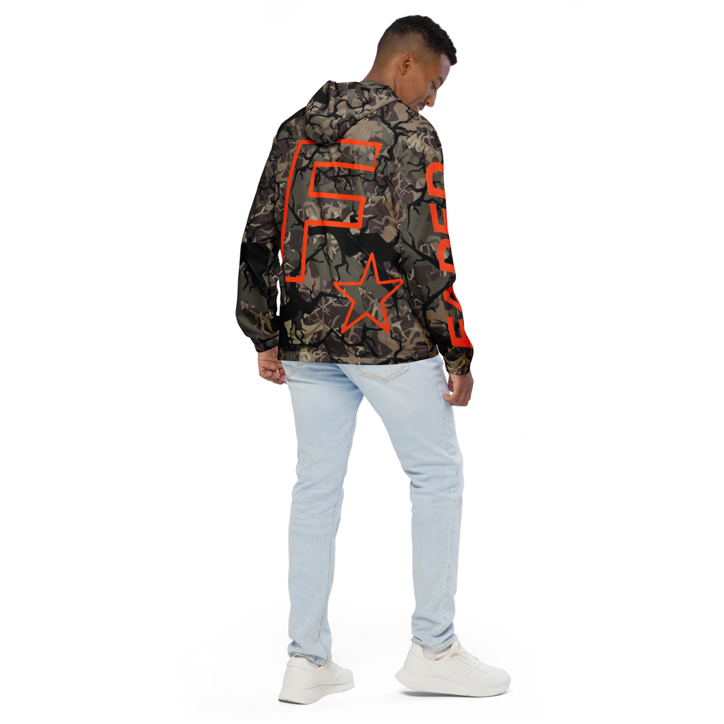 Faded Camo Unisex Windbreaker