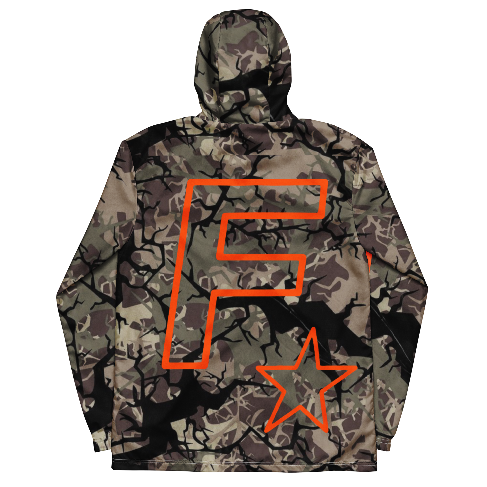 Faded Camo Unisex Windbreaker