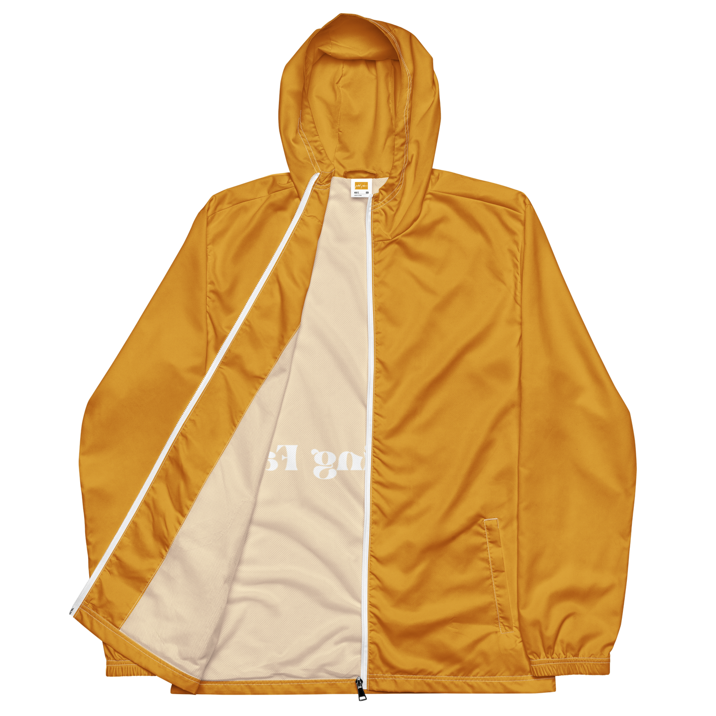 Unisex "Everything Fades" Windbreaker (Buttercup)