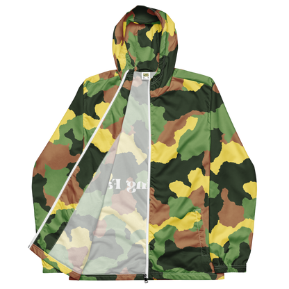 Unisex "Everything Fades" Windbreaker (Camo)