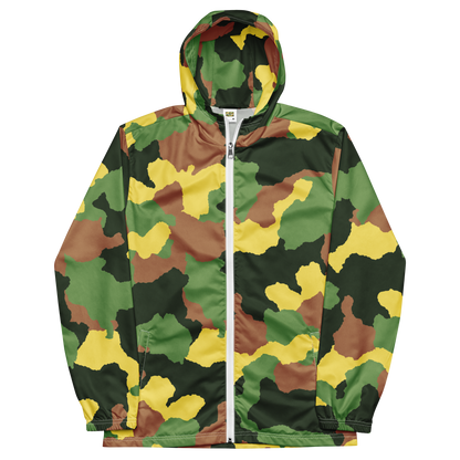 Unisex "Everything Fades" Windbreaker (Camo)