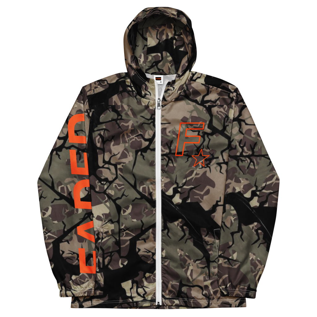 Faded Camo Unisex Windbreaker