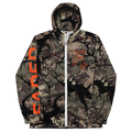 Faded Camo Unisex Windbreaker - Faded Fabrics