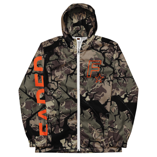 Faded Camo Unisex Windbreaker