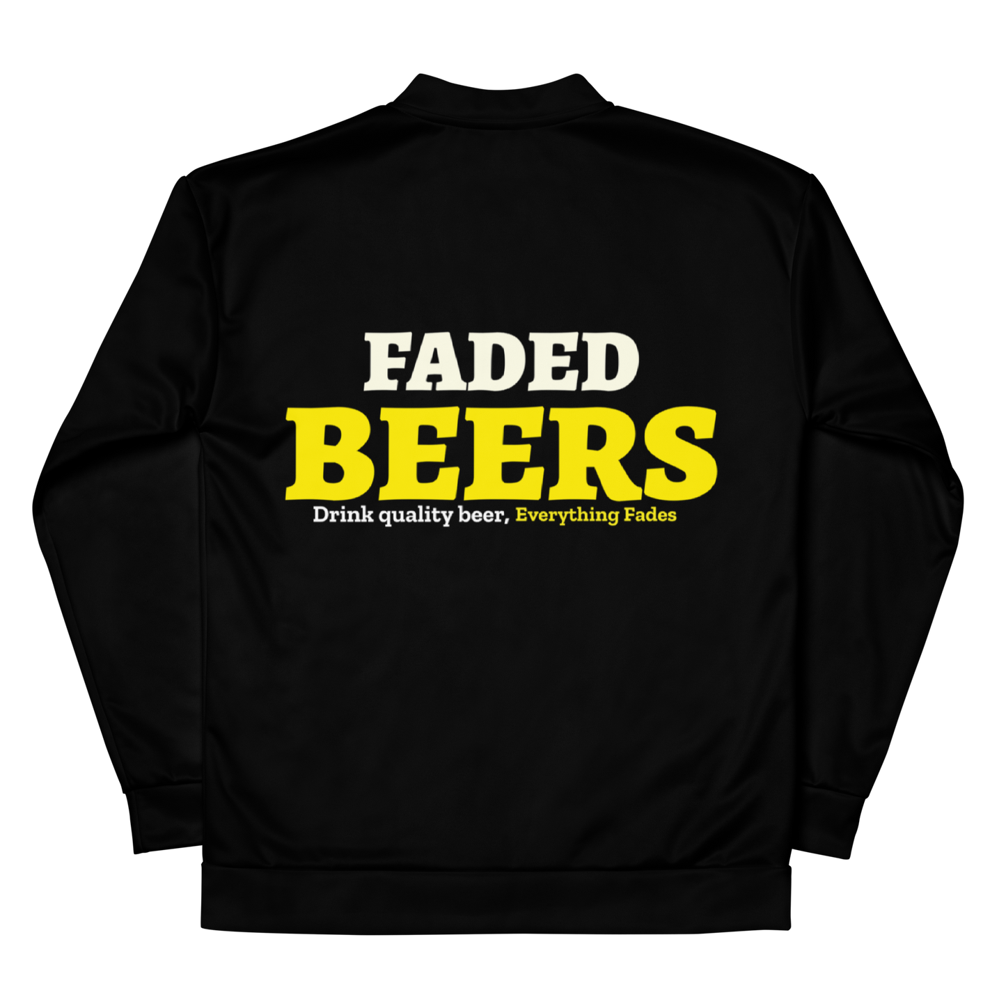 Faded Beers Unisex Bomber Jacket