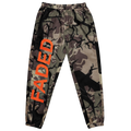 Faded Camo Unisex Track Pants - Faded Fabrics