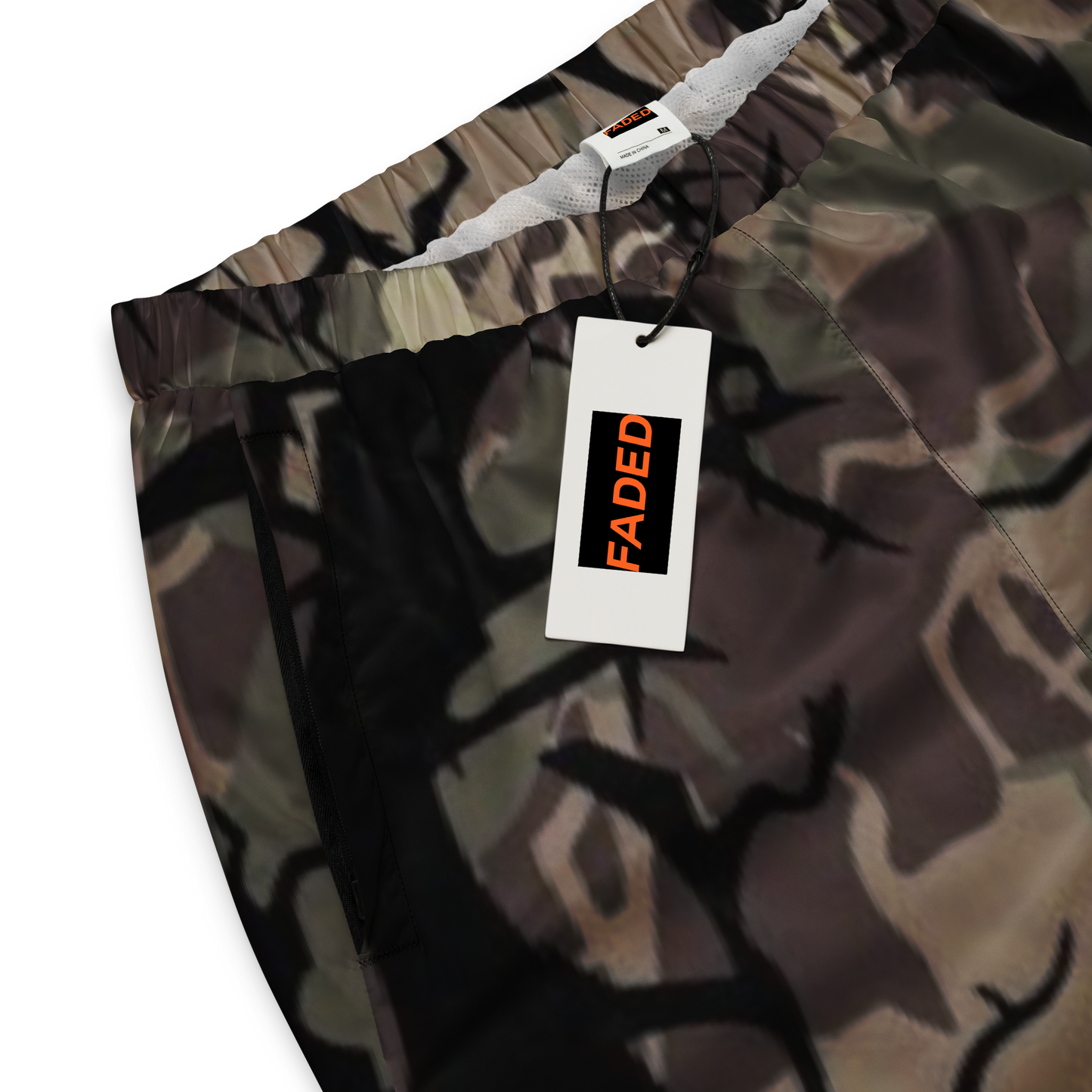 Faded Camo Unisex Track Pants