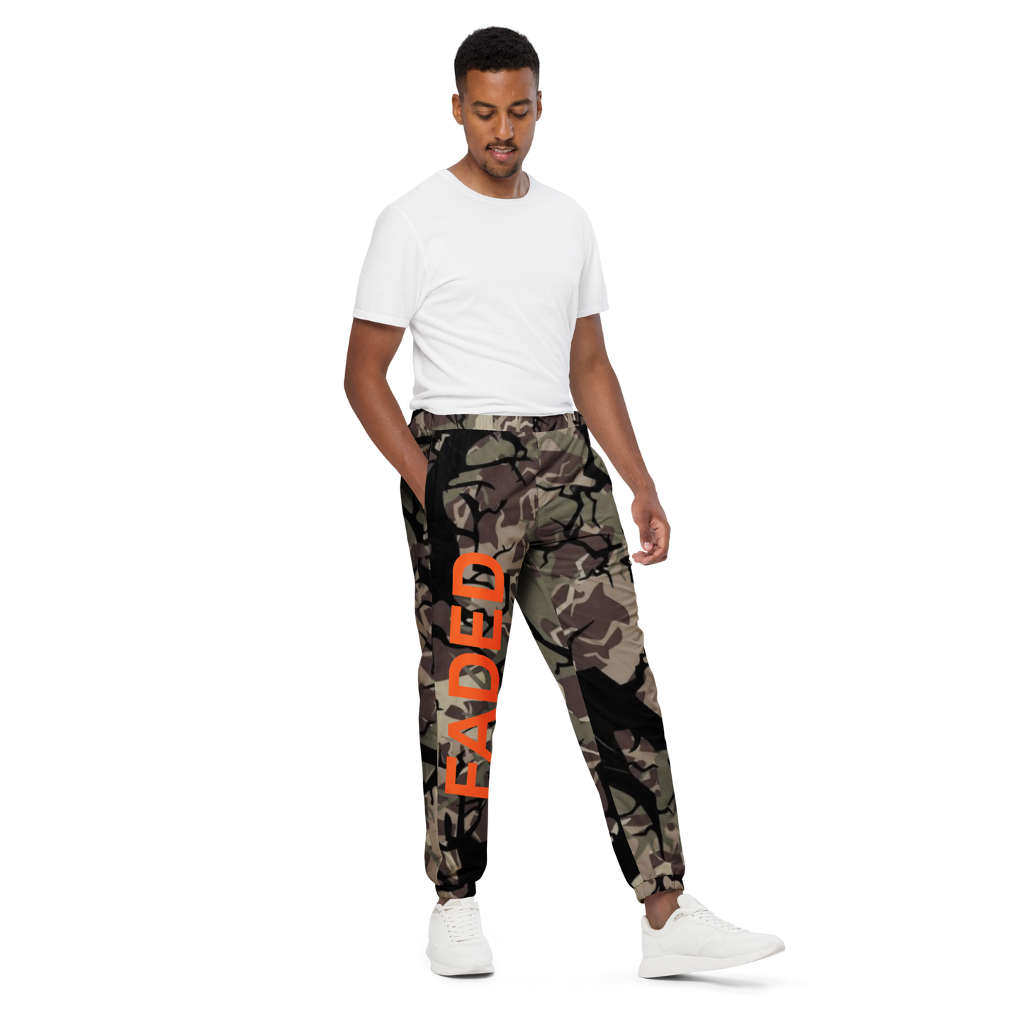 Faded Camo Unisex Track Pants