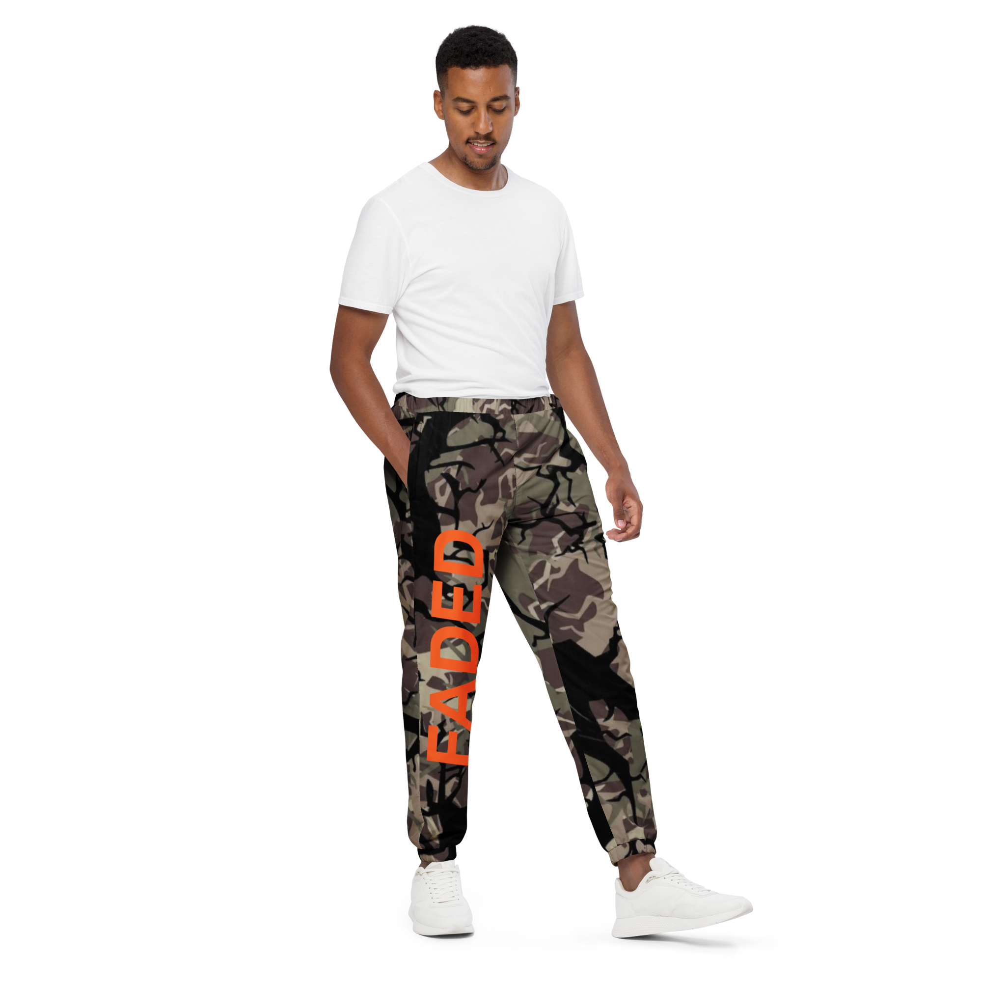 Faded Camo Unisex Track Pants