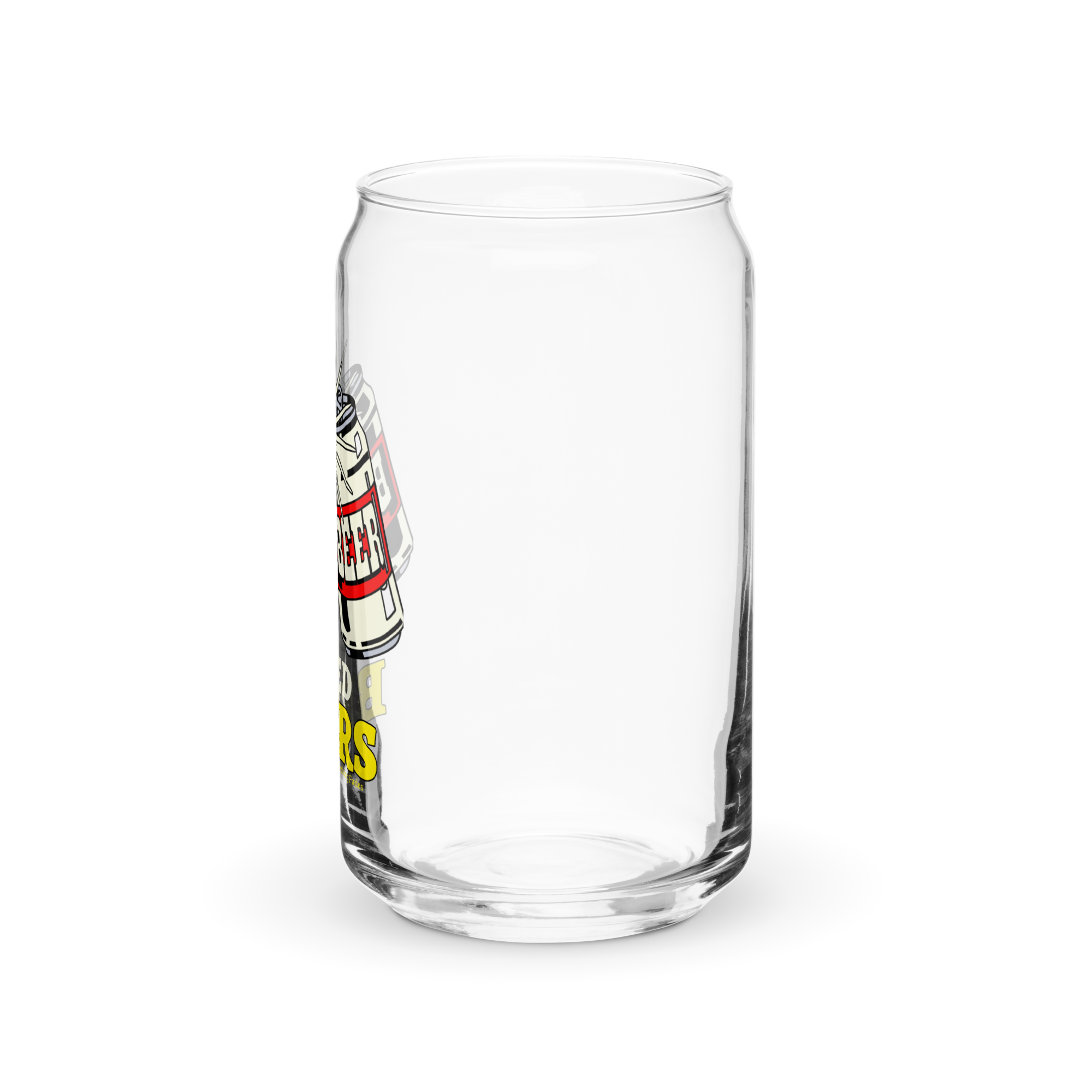 Faded Beers Mason Jar Type Glass