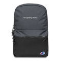 Everything Fades Embroidered Champion Backpack - Faded Fabrics