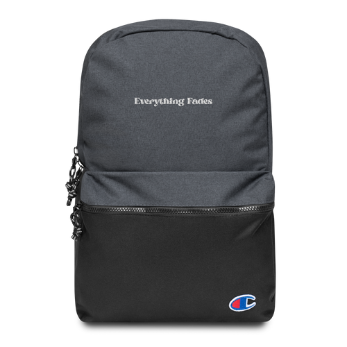 Everything Fades Embroidered Champion Backpack - Faded Fabrics