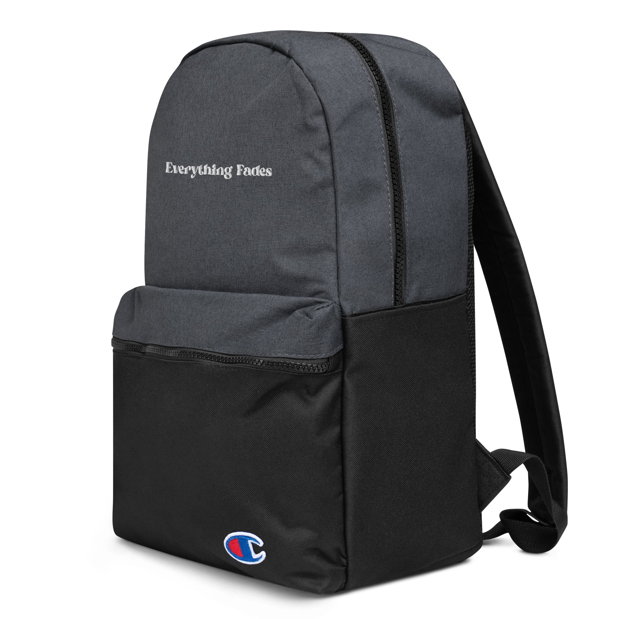 Everything Fades Embroidered Champion Backpack