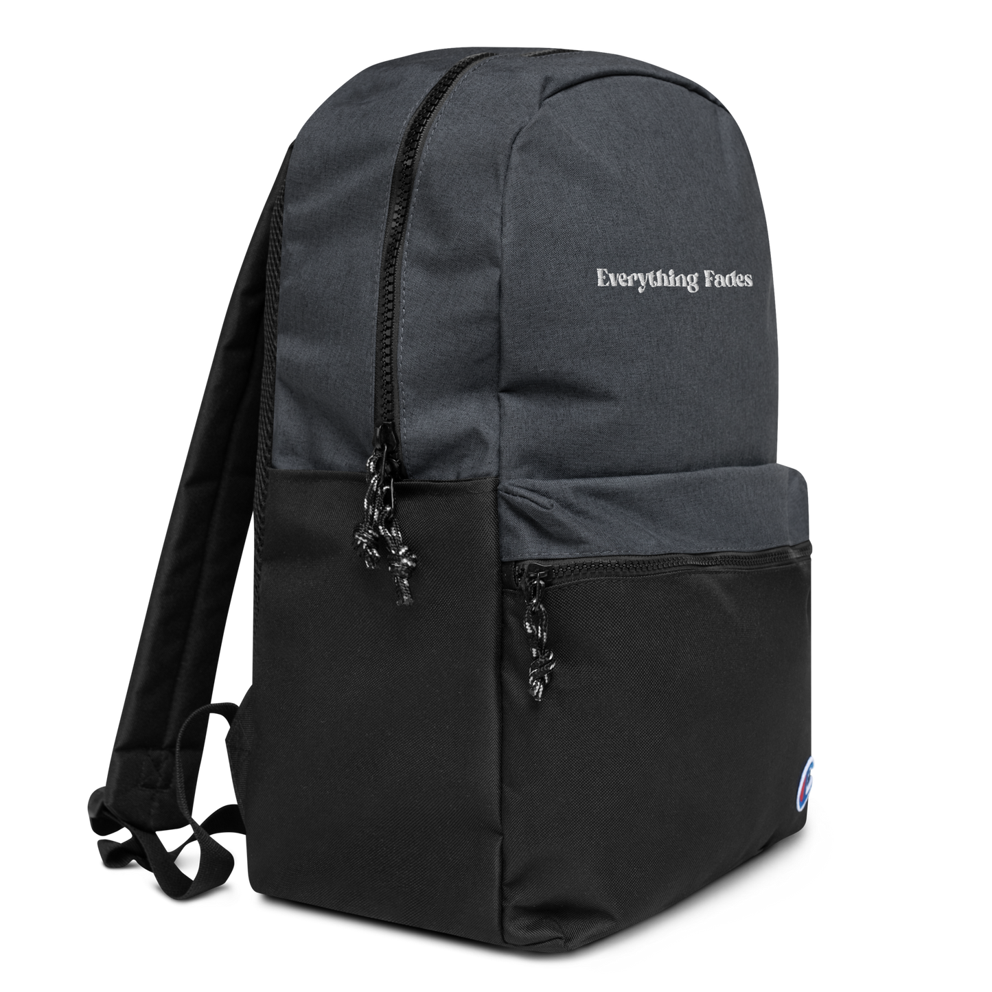 Everything Fades Embroidered Champion Backpack