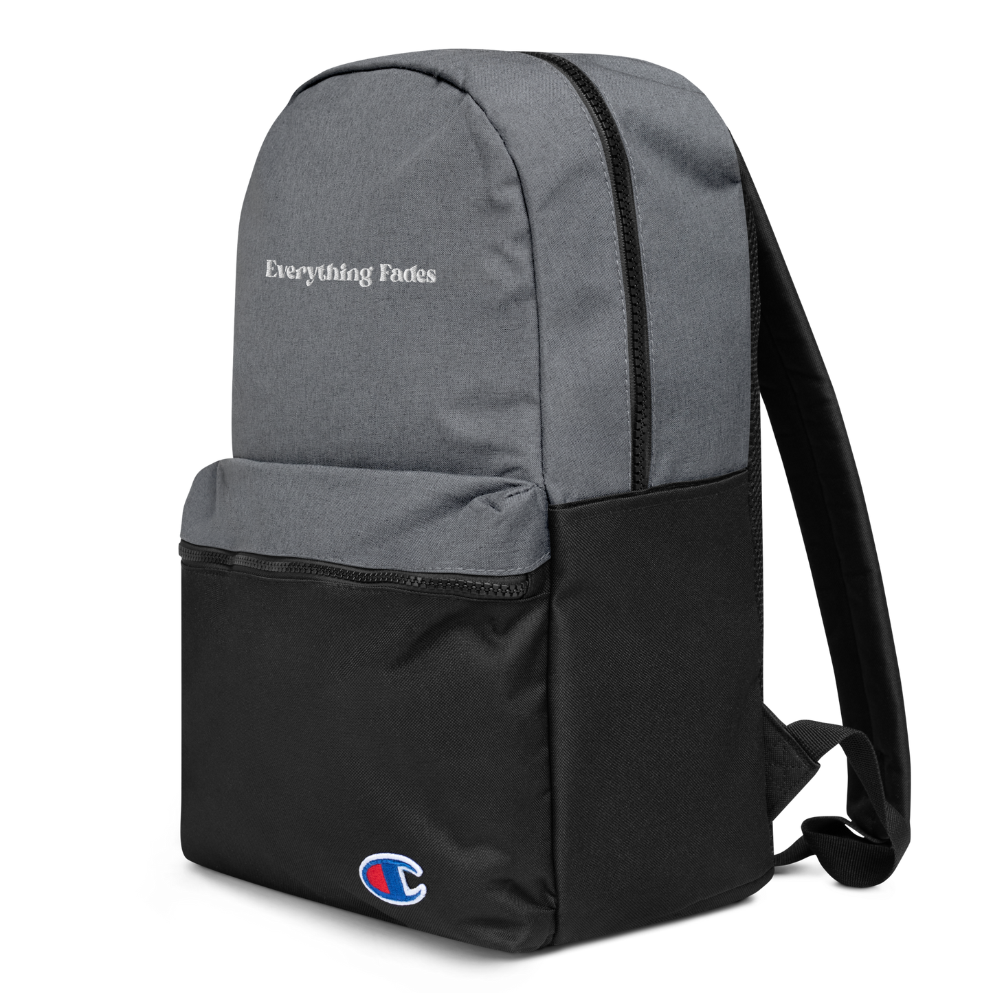 Everything Fades Embroidered Champion Backpack