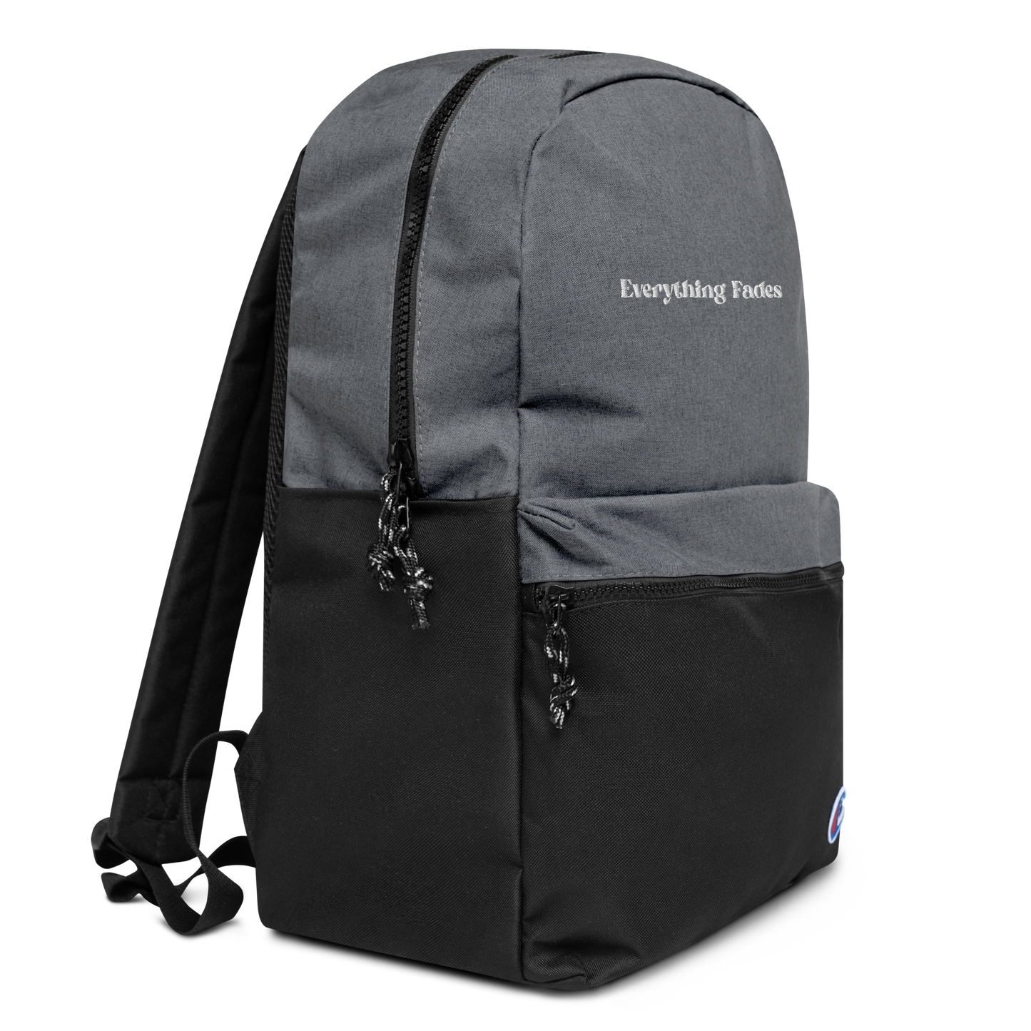 Everything Fades Embroidered Champion Backpack