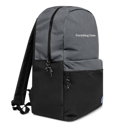 Everything Fades Embroidered Champion Backpack