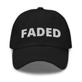 Faded (White Logo) Dad Hat - Faded Fabrics