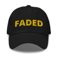 Faded (Yellow Logo) Dad Hat - Faded Fabrics
