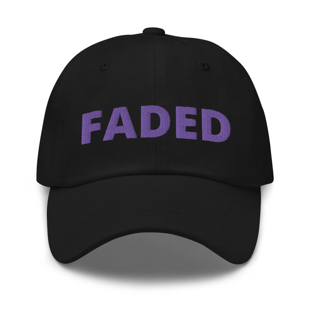 Faded (Purple Logo) Dad Hat