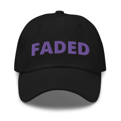 Faded (Purple Logo) Dad Hat