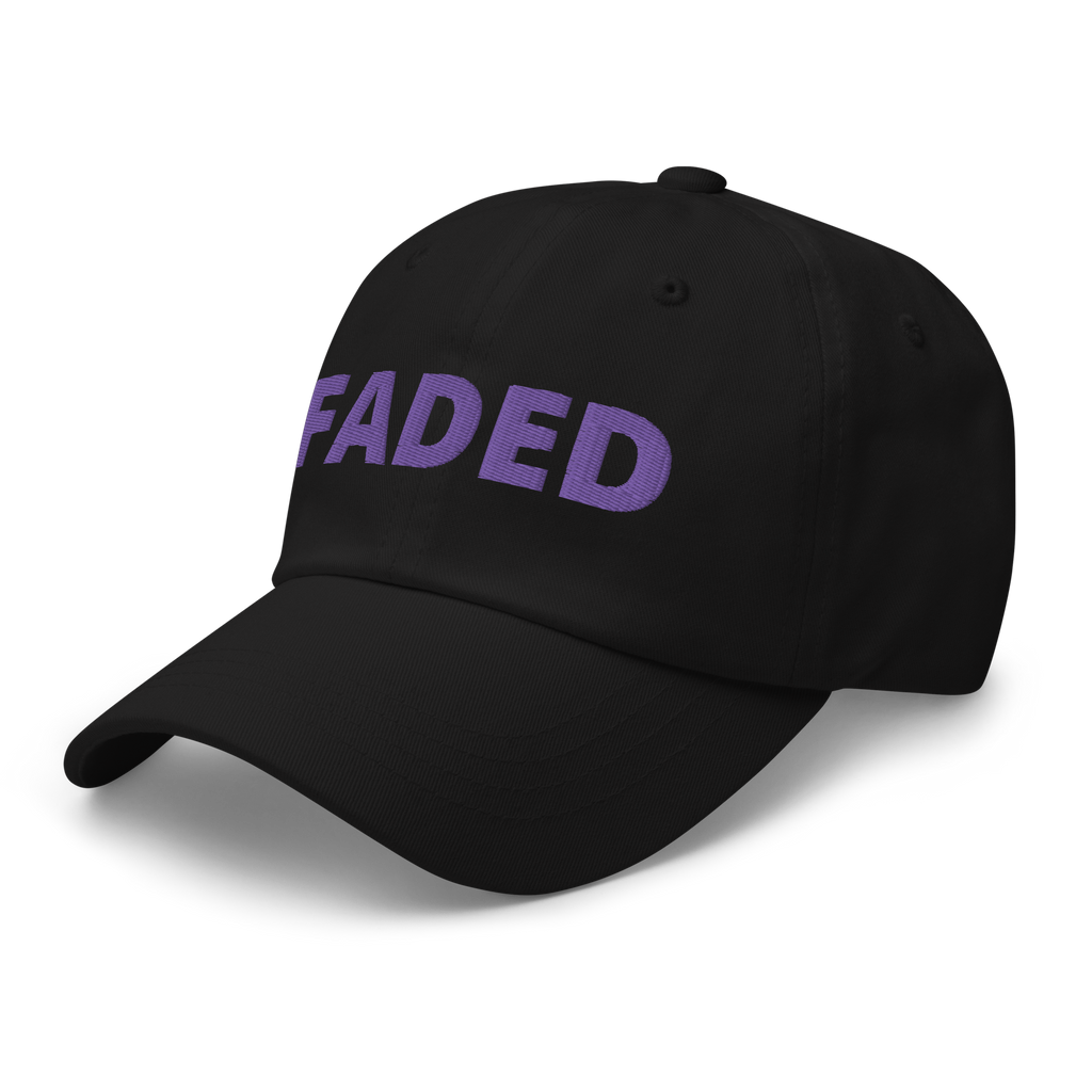 Faded (Purple Logo) Dad Hat