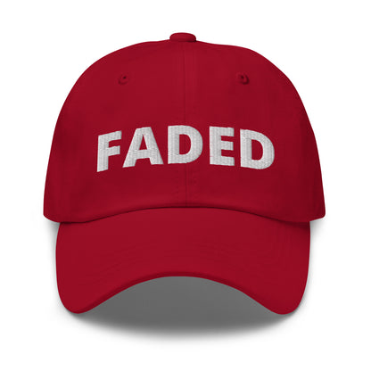 Faded (White Logo) Dad Hat