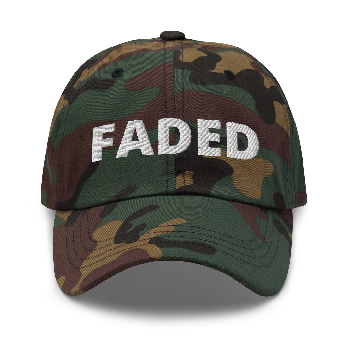 Faded (White Logo) Dad Hat