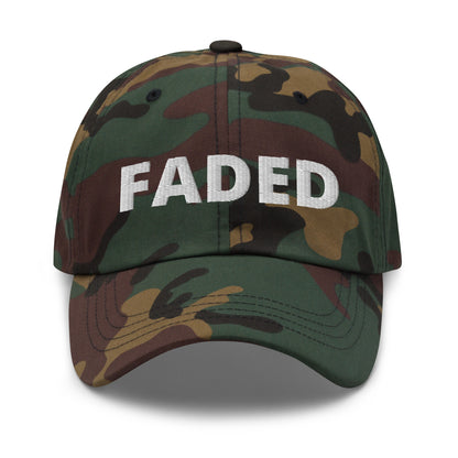 Faded (White Logo) Dad Hat