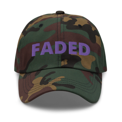 Faded (Purple Logo) Dad Hat