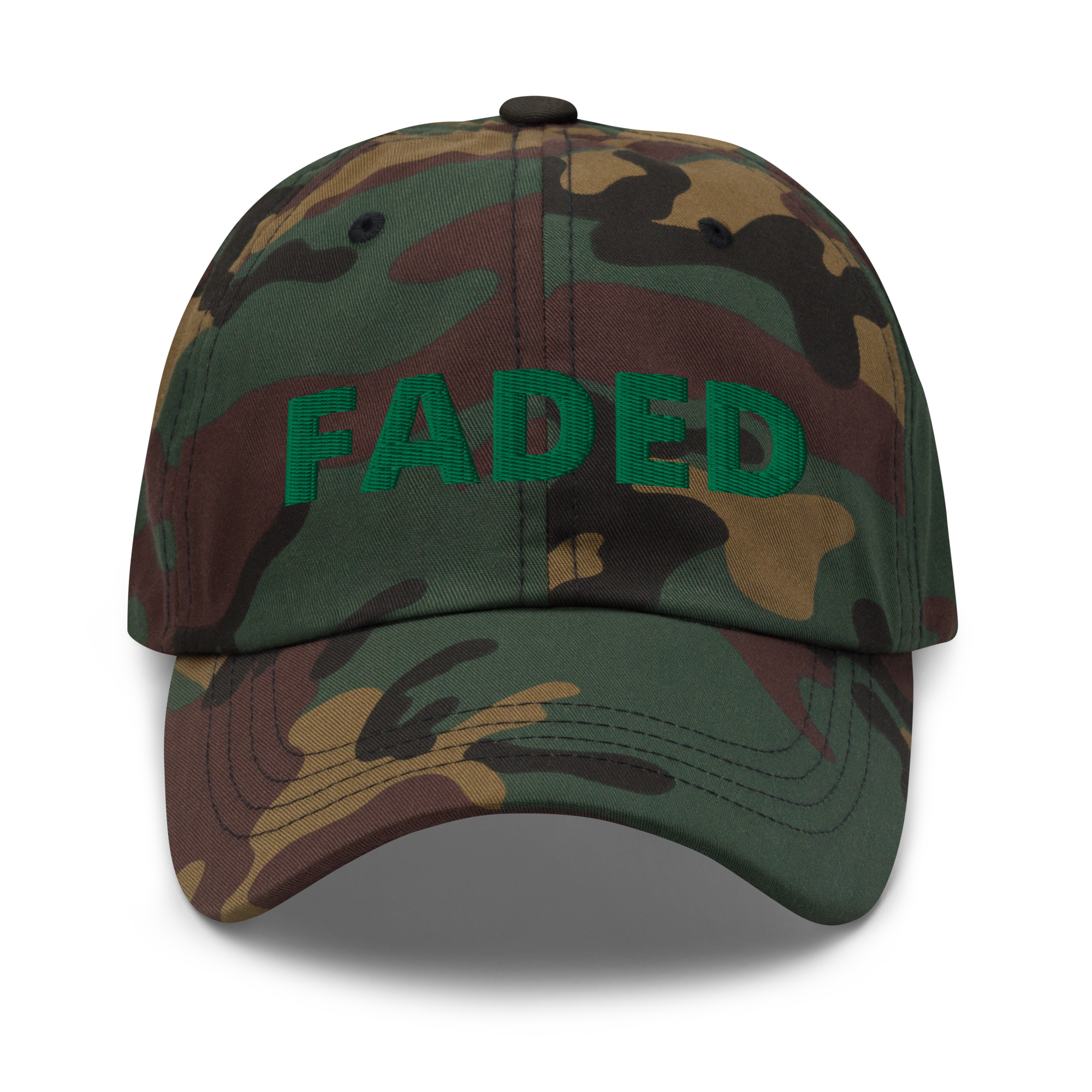 Faded (Green Logo) Dad Hat