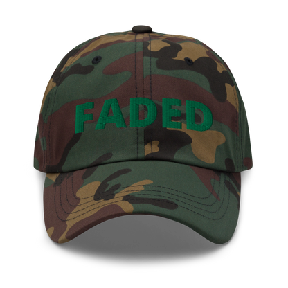 Faded (Green Logo) Dad Hat