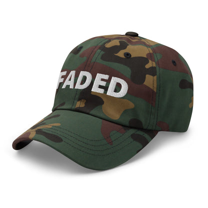 Faded (White Logo) Dad Hat