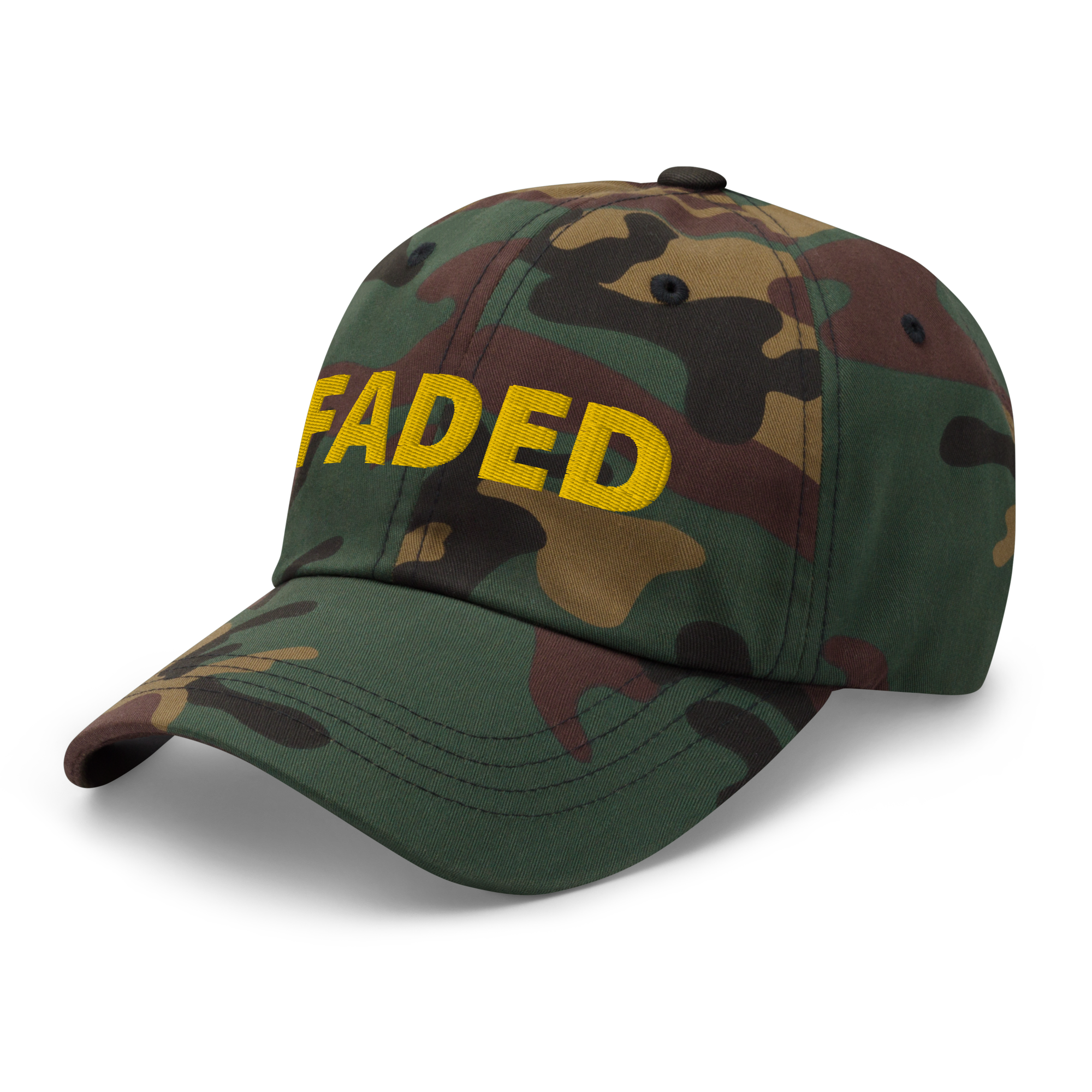 Faded (Yellow Logo) Dad Hat