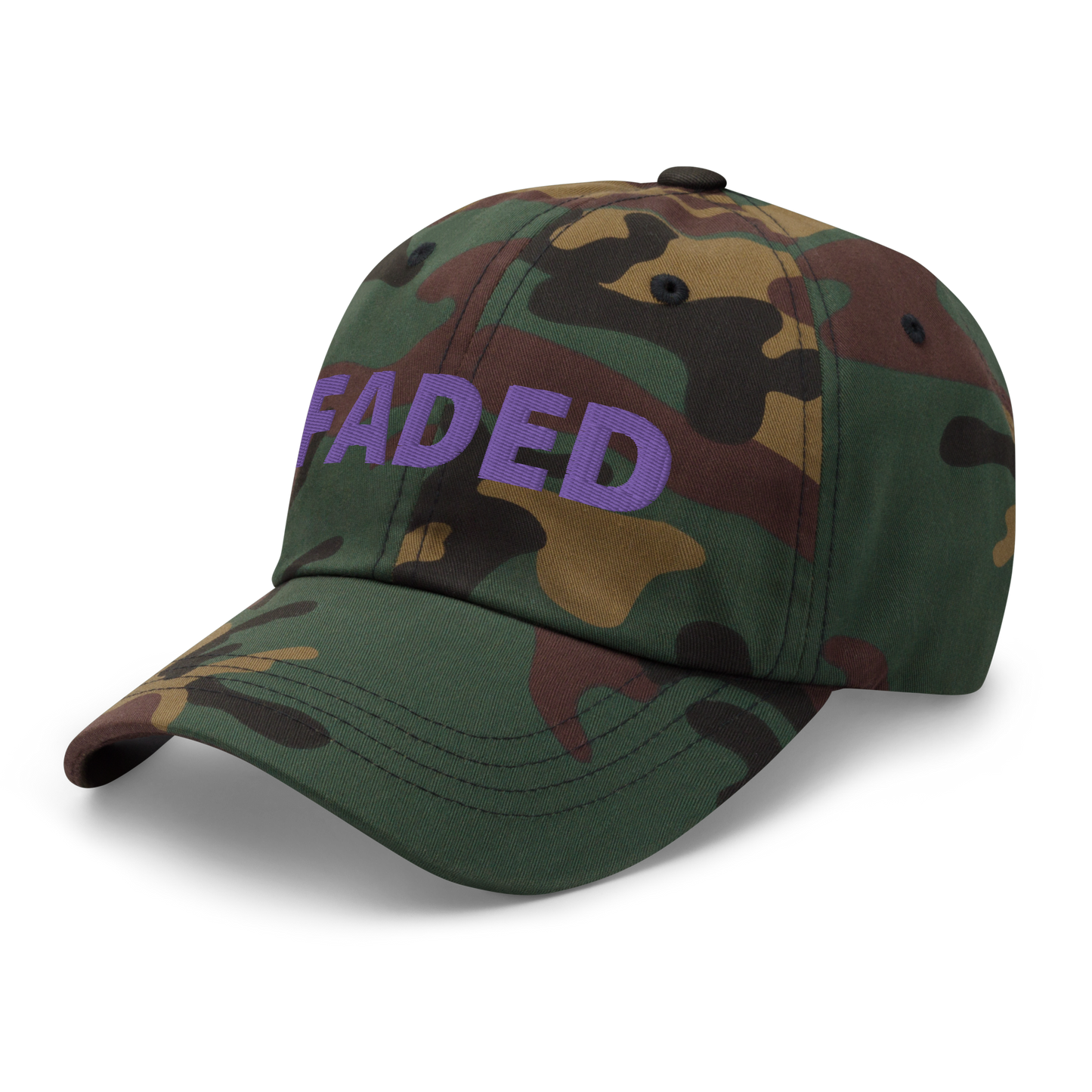 Faded (Purple Logo) Dad Hat