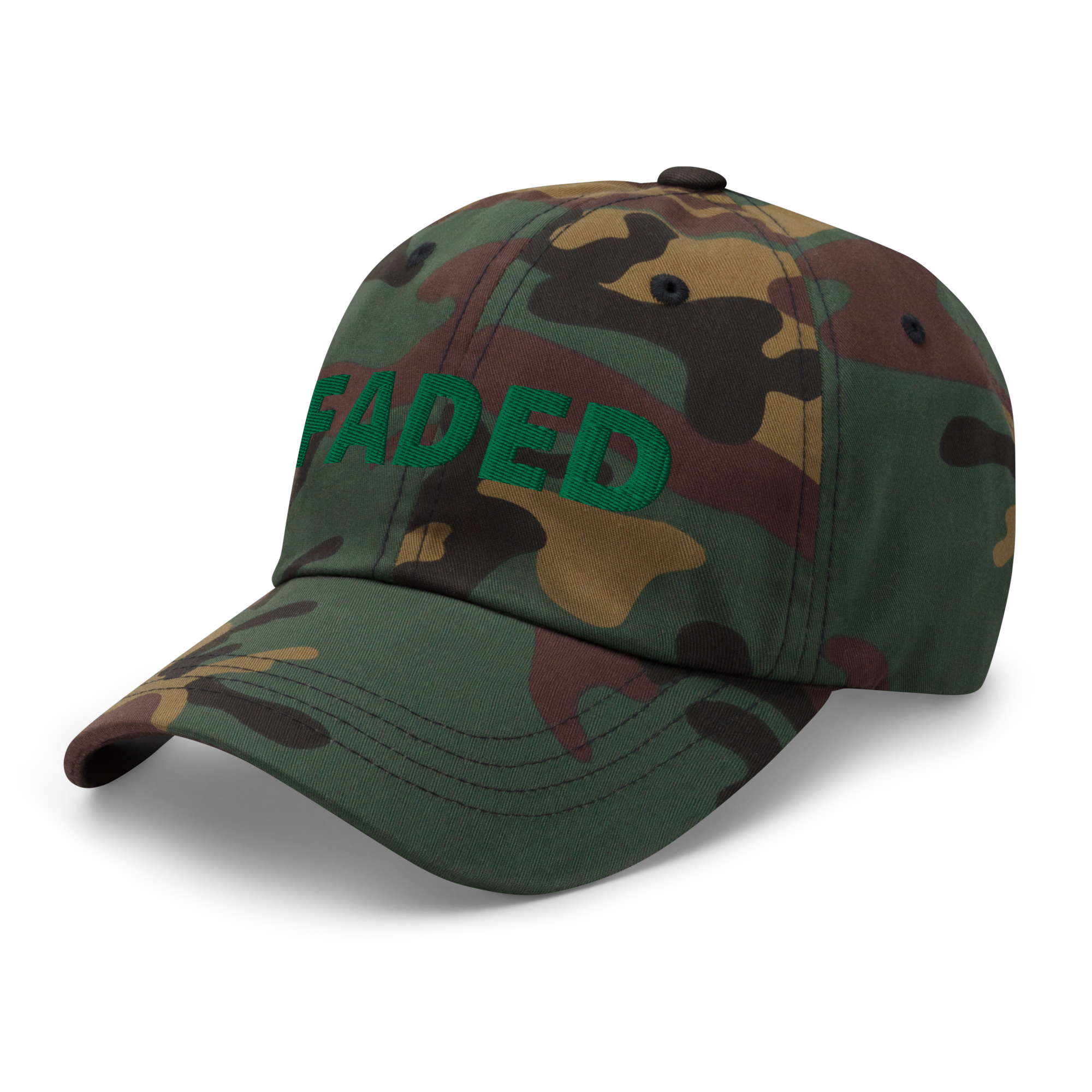 Faded (Green Logo) Dad Hat