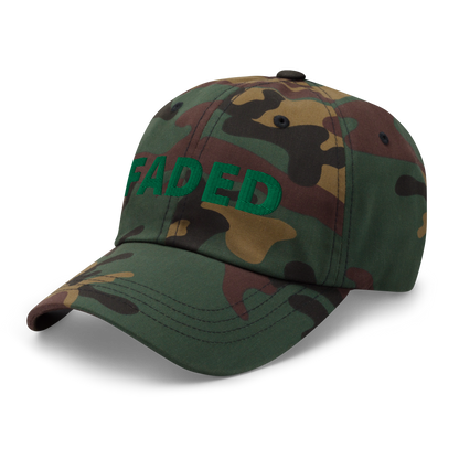 Faded (Green Logo) Dad Hat