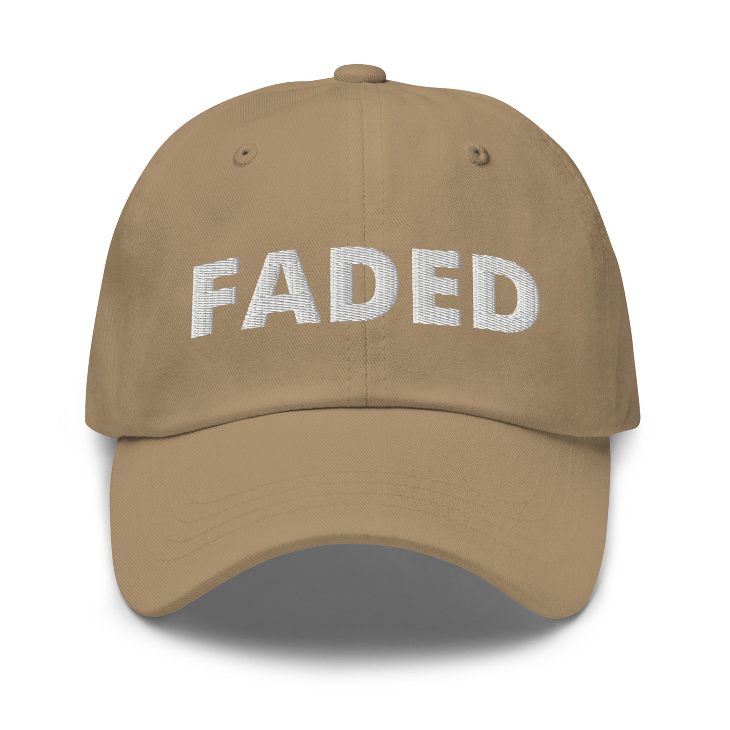 Faded (White Logo) Dad Hat