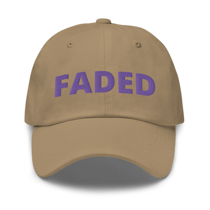 Faded (Purple Logo) Dad Hat