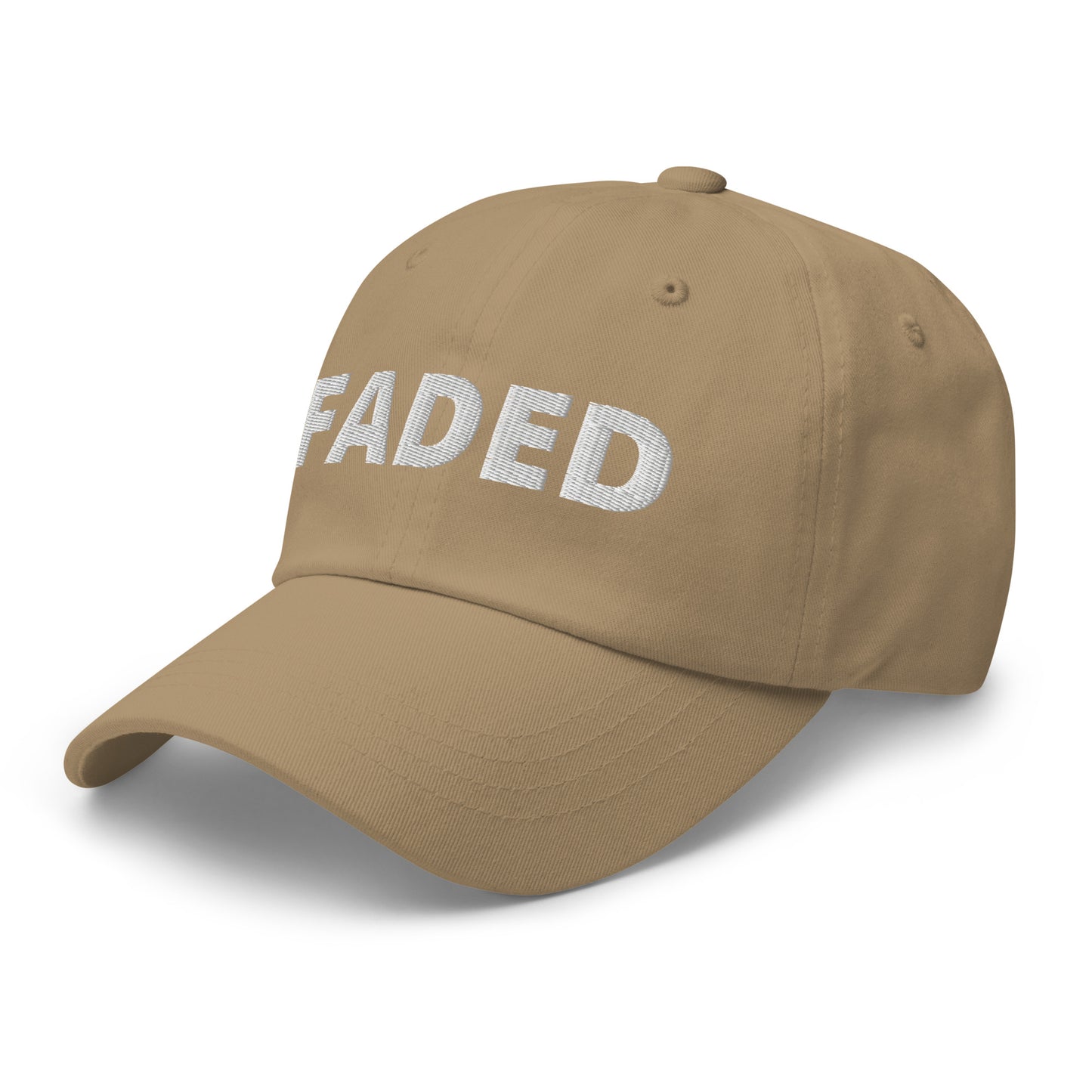 Faded (White Logo) Dad Hat