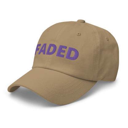 Faded (Purple Logo) Dad Hat