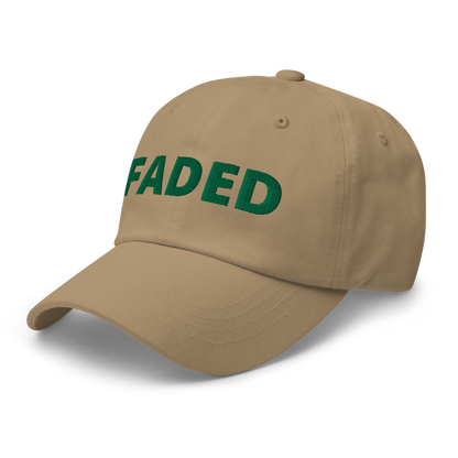 Faded (Green Logo) Dad Hat